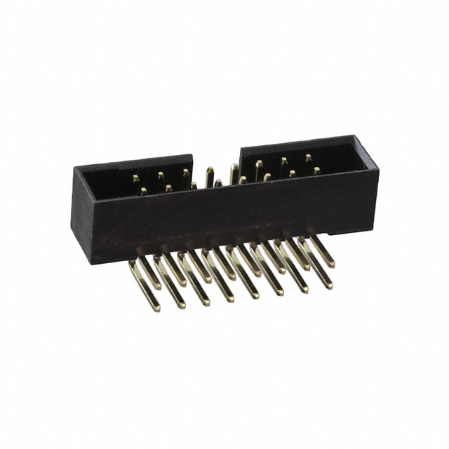 CONN HEADER R/A 16POS 2MM