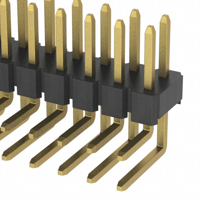 CONN HEADER R/A 20POS 2MM