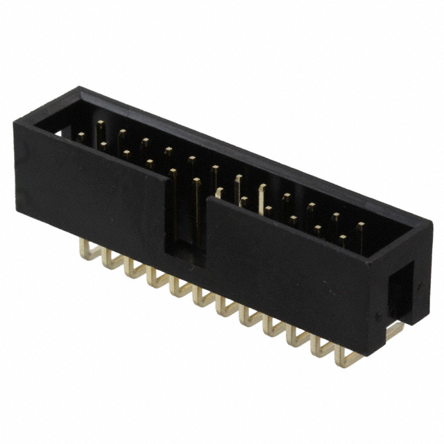CONN HEADER R/A 24POS 2.54MM