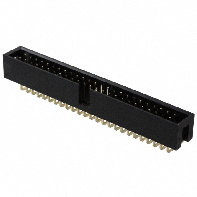 CONN HEADER R/A 50POS 2.54MM