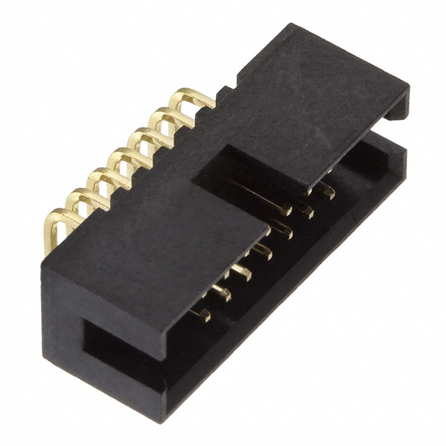 CONN HEADER R/A 14POS 1.27MM