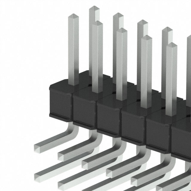 CONN HEADER R/A 72POS 2.54MM