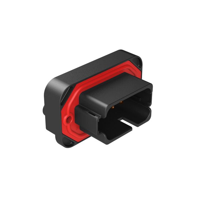 13 POSITION PCB RECEPTACLE WITH