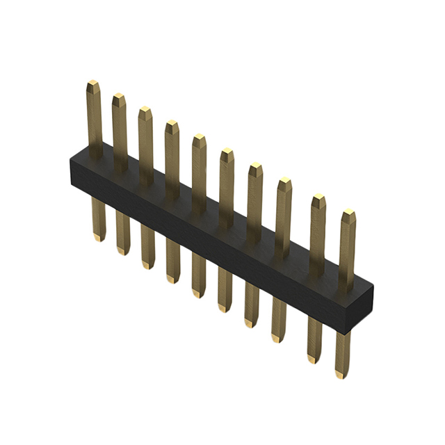 10POS 1.0MM PITCH PIN HEADER, SI