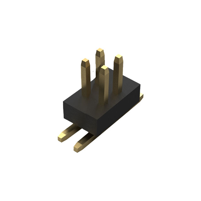 4W,1.0MM PITCH ELEV PIN HDR,DIL,