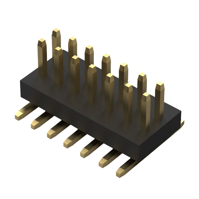 14W,1.0MM PITCH ELEV PIN HDR,DIL