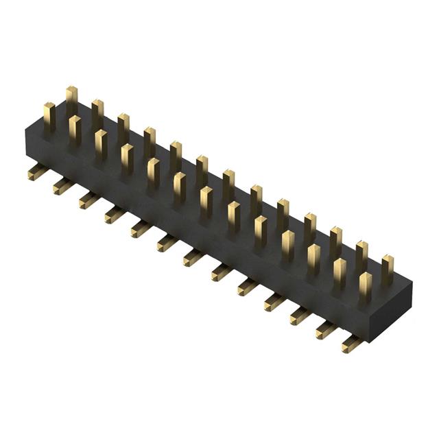 26W, 2MM PITCH PIN HDR, DIL, SMT