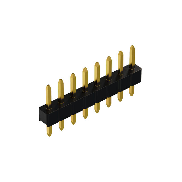 10W, 2.54MM PITCH PIN HDR, SIL,