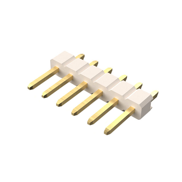 CONN HEADER SMD R/A 6POS 2.54MM