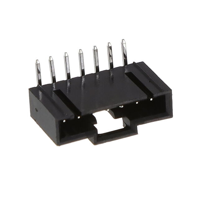 HEADER RA TH TIN 7POS .1" SINGLE