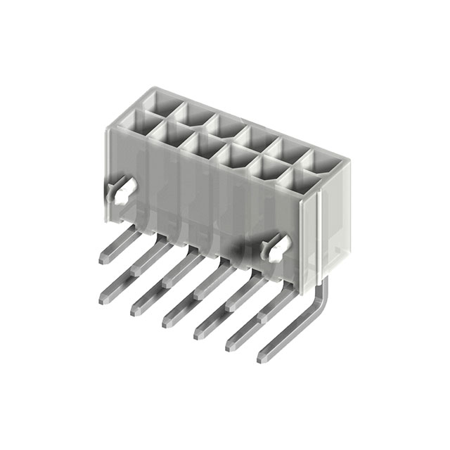 4.20MM 8 POS DUAL ROWS RIGHT ANG