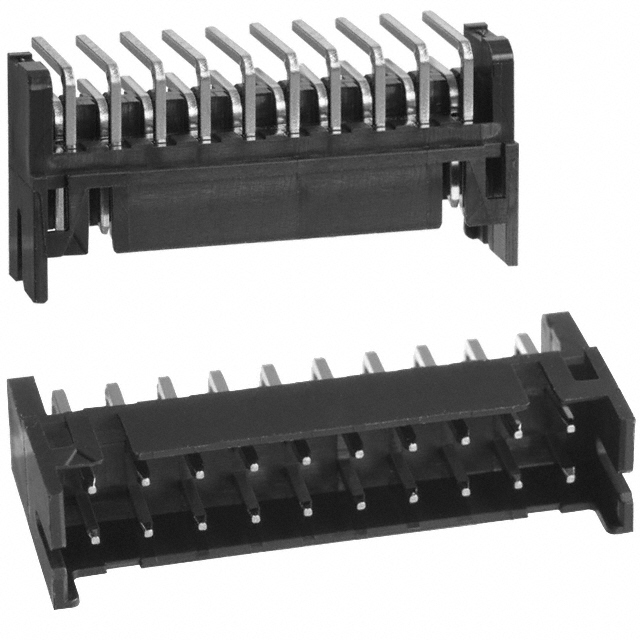 CONN HEADER R/A 20POS 2MM