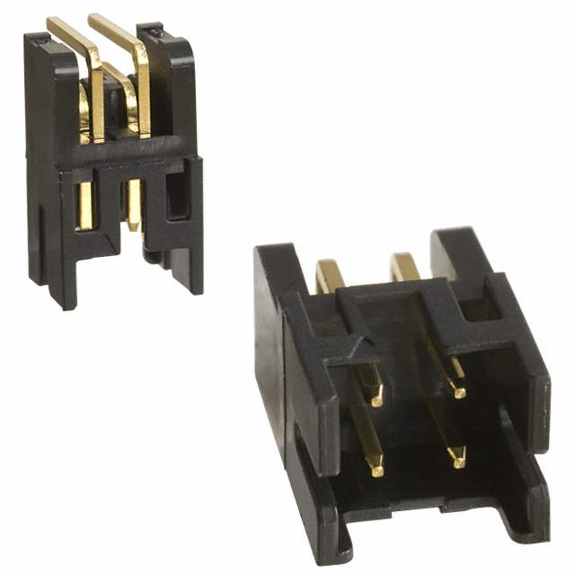 CONN HEADER R/A 4POS 2MM