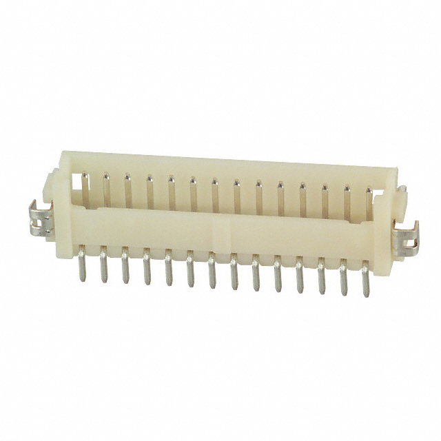 CONN HEADER SMD R/A 14POS 1.25MM