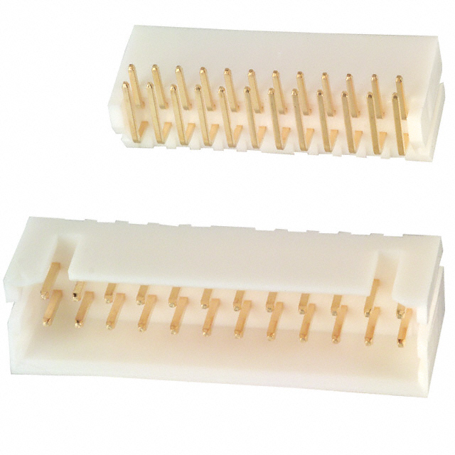 CONN HEADER R/A 24POS 2.5MM