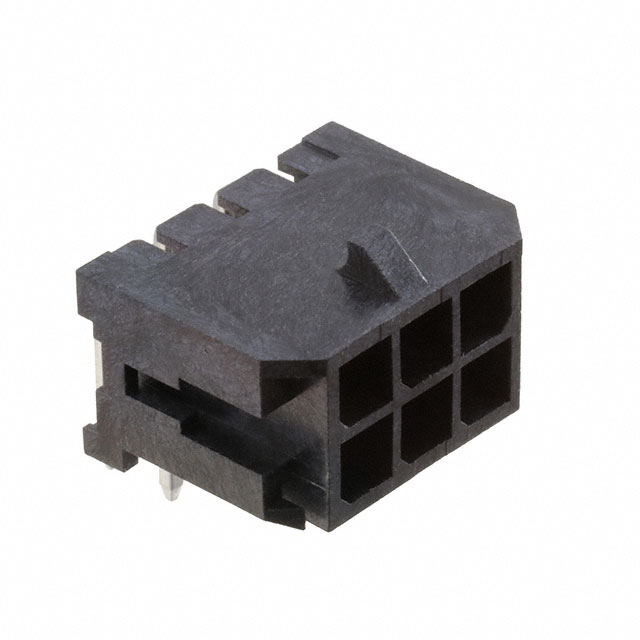 CONN HEADER R/A 6POS 3MM