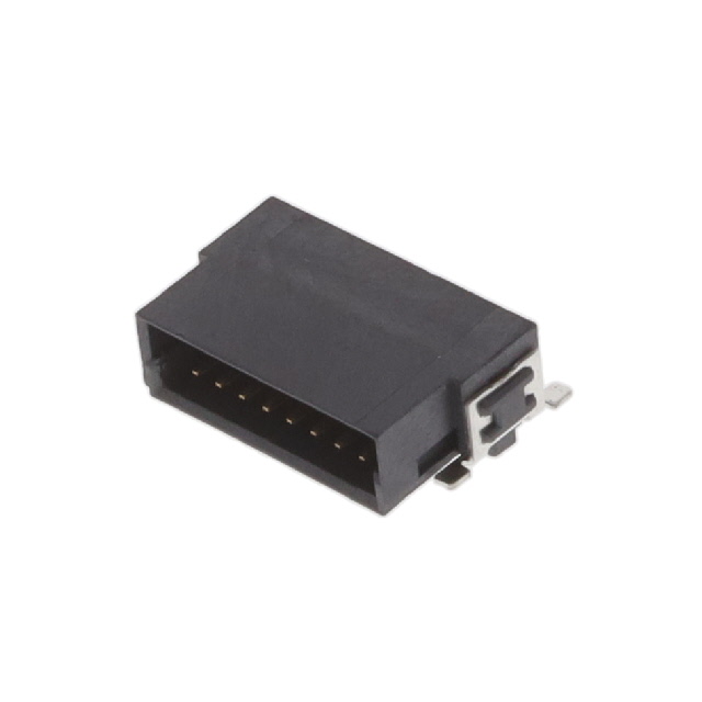 CONN HEADER R/A SMT 16POS 1.27MM