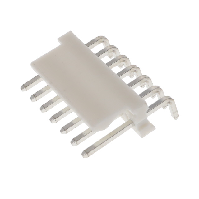 CONN HEADER R/A 7POS 3.96MM