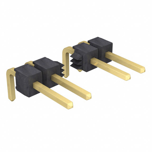 CONN HEADER R/A 5POS 2.54MM