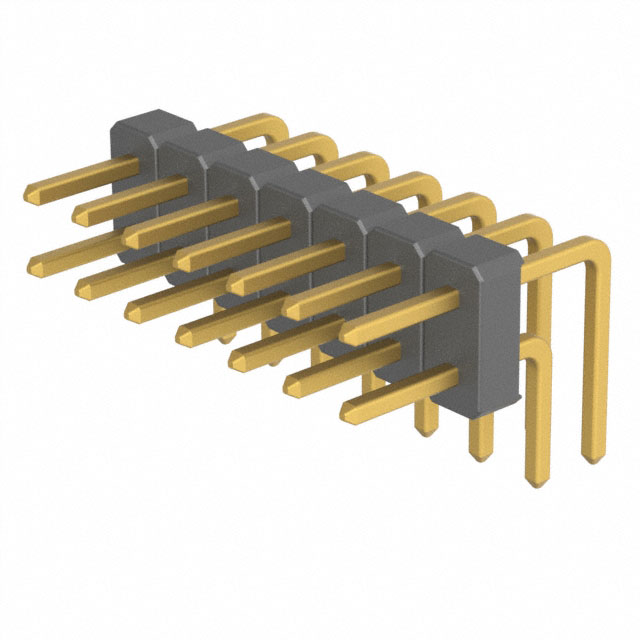 CONN HEADER R/A 14POS 2MM