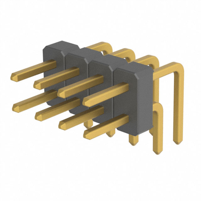 CONN HEADER R/A 8POS 2MM