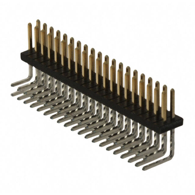 CONN HEADER R/A 40POS 1.27MM