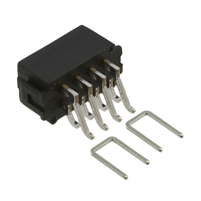 CONN HEADER SMD R/A 8POS 2MM