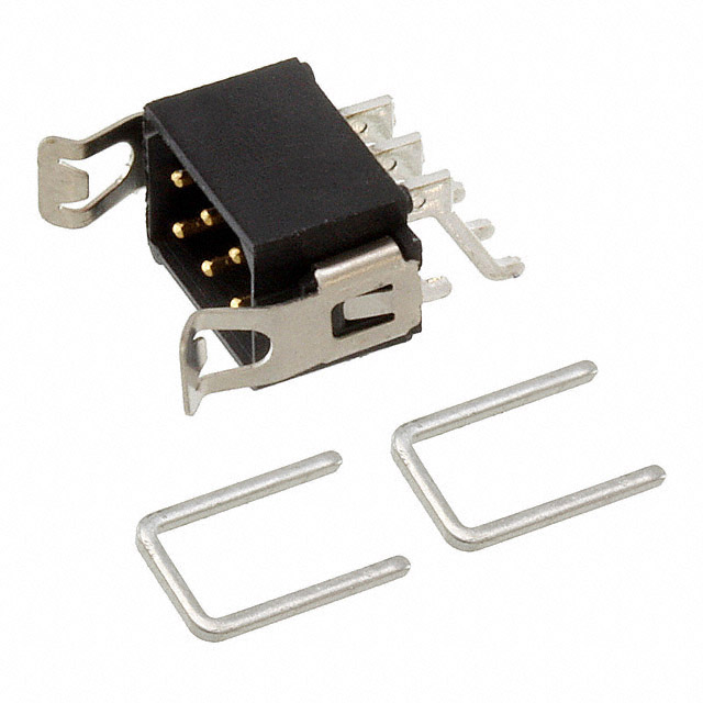 CONN HEADER SMD R/A 6POS 2MM