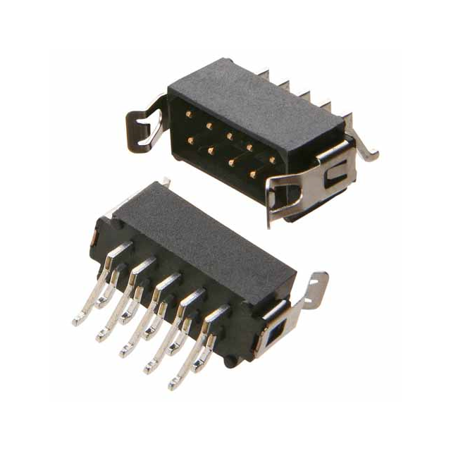 CONN HEADER SMD R/A 6POS 2MM
