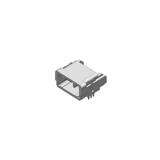 CONN PIN HDR 8 POS R/A SMT