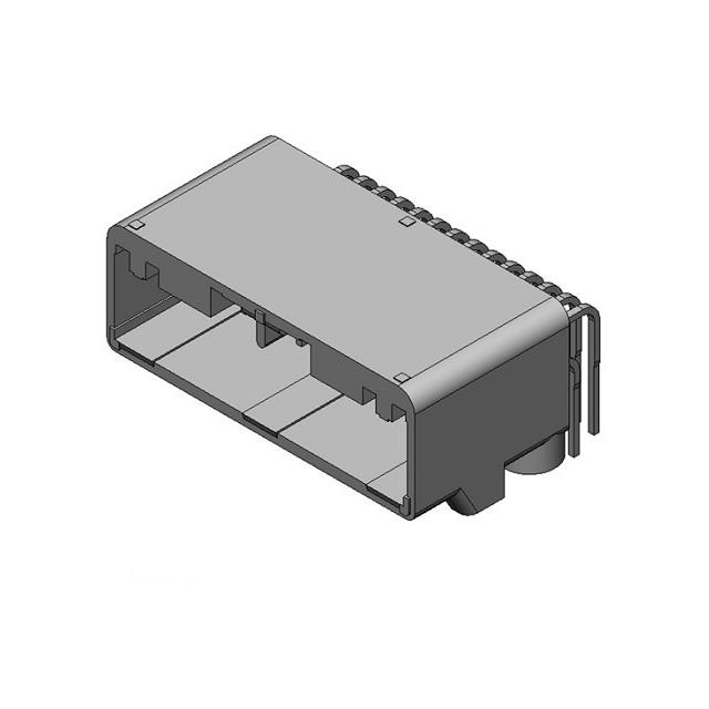 CONN HEADER R/A 28POS 2.2MM