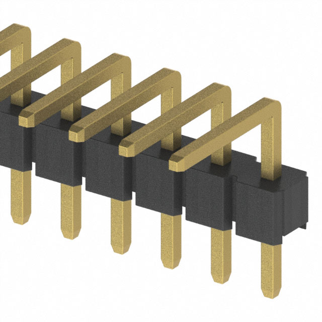 CONN HEADER R/A 6POS 2.54MM