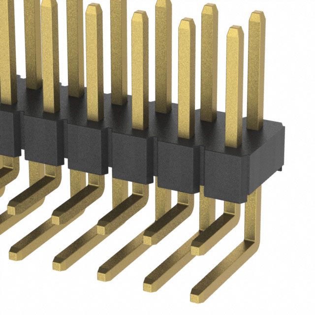 CONN HEADER R/A 16POS 2.54MM