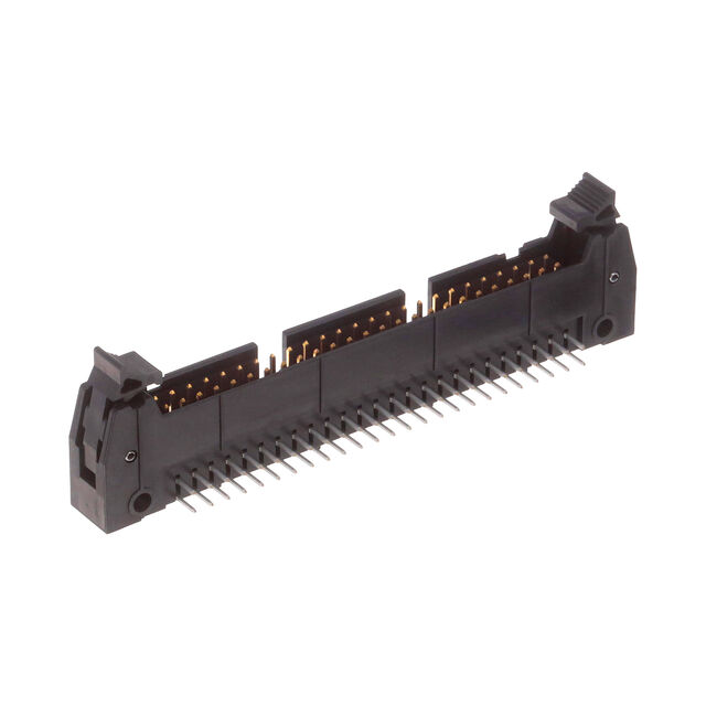 CONN HEADER R/A 50POS 2.54MM