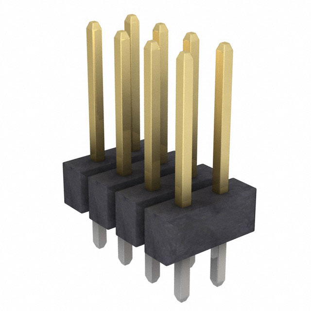 CONN HEADER VERT 8POS 2.54MM