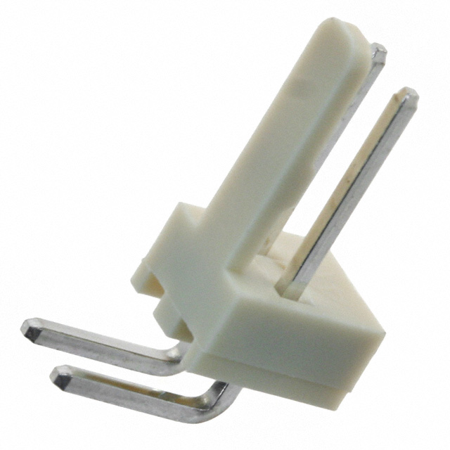 CONN HEADER R/A 2POS 2.54MM