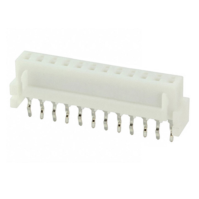 CONN RCPT 12POS 0.098 TIN PCB