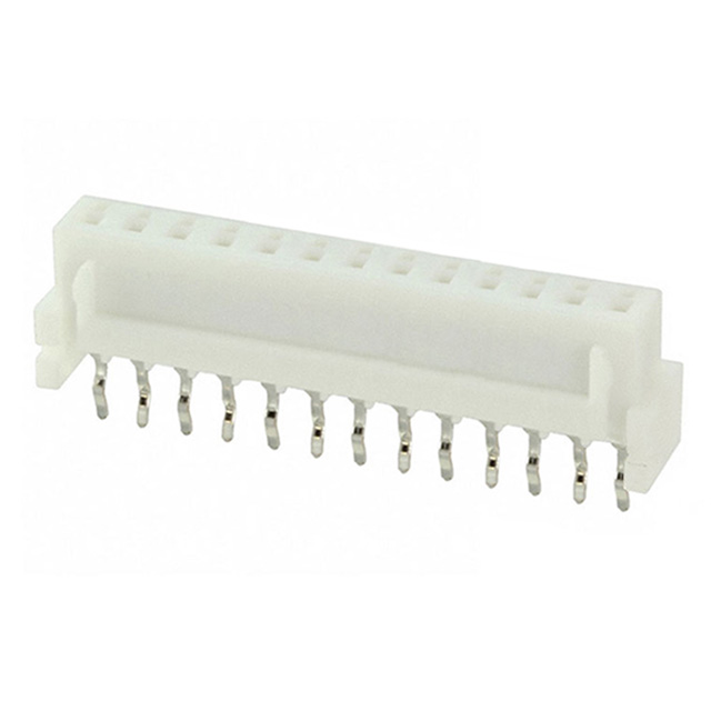 CONN RCPT 13POS 0.098 TIN PCB