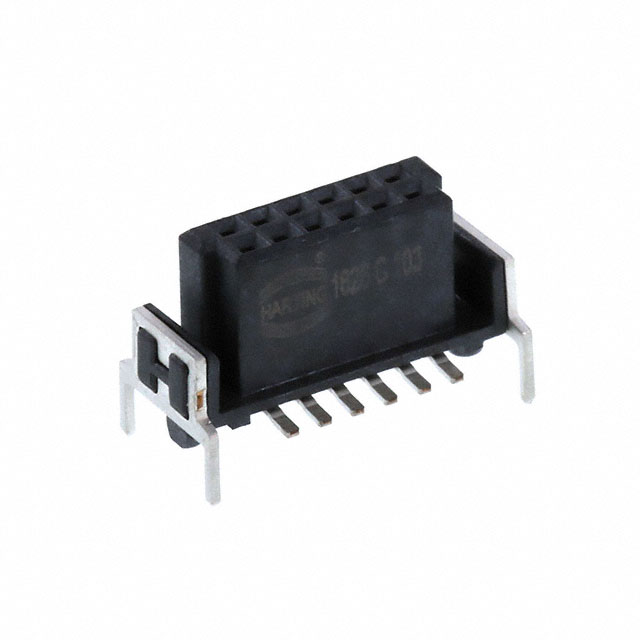 CONN RCPT 12POS 0.05 GOLD SMD