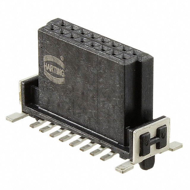 CONN RCPT 16POS 0.05 GOLD SMD