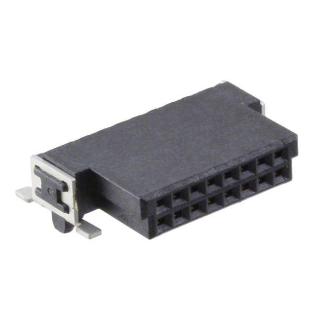 CONN RCPT 16POS 0.05 SMD R/A