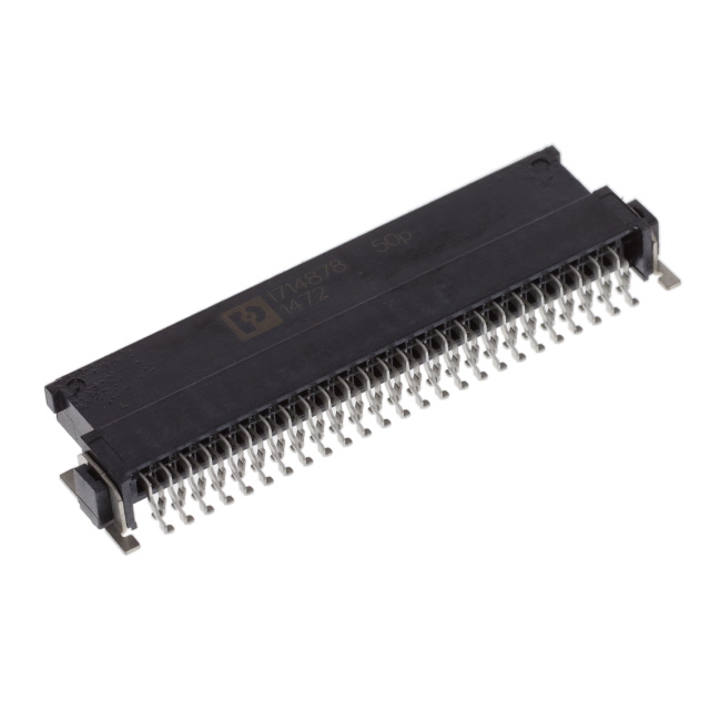 CONN RECPT 1.27MM 50POS SMD RA