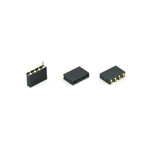 PCB SOCKET, SINGLE ROW, 10 PIN,