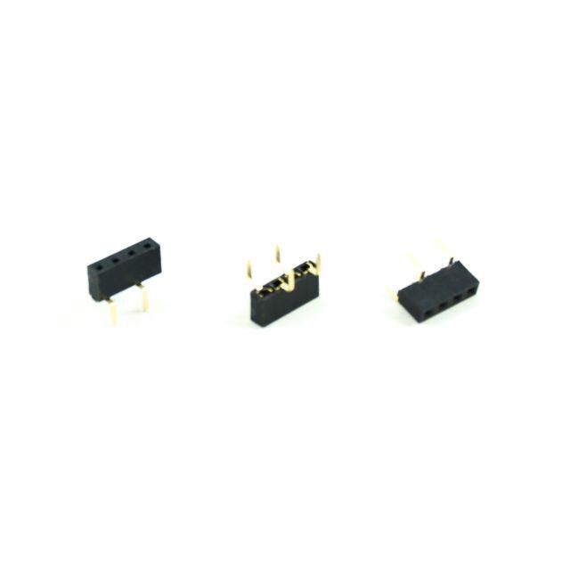 PCB SOCKET, SINGLE ROW, 3 PINS,