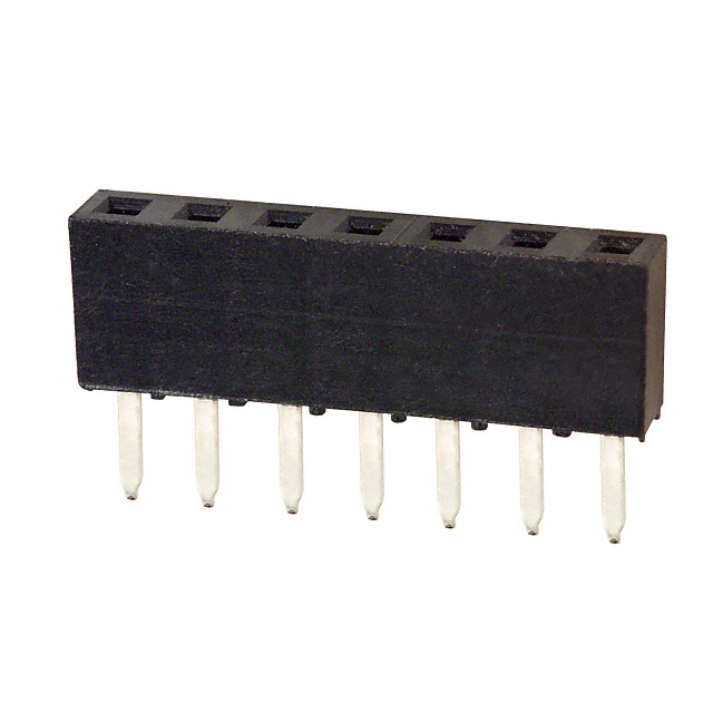CONN RCPT 7POS 0.079 GOLD PCB