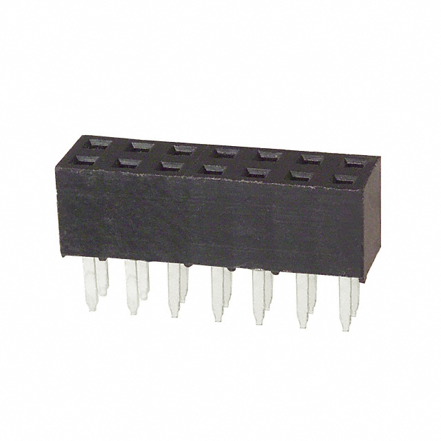 CONN RCPT 14POS 0.079 GOLD PCB