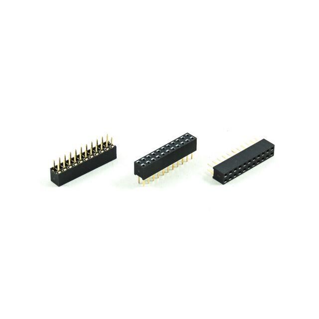 PCB SOCKET, DOUBLE ROW, 10 PINS,