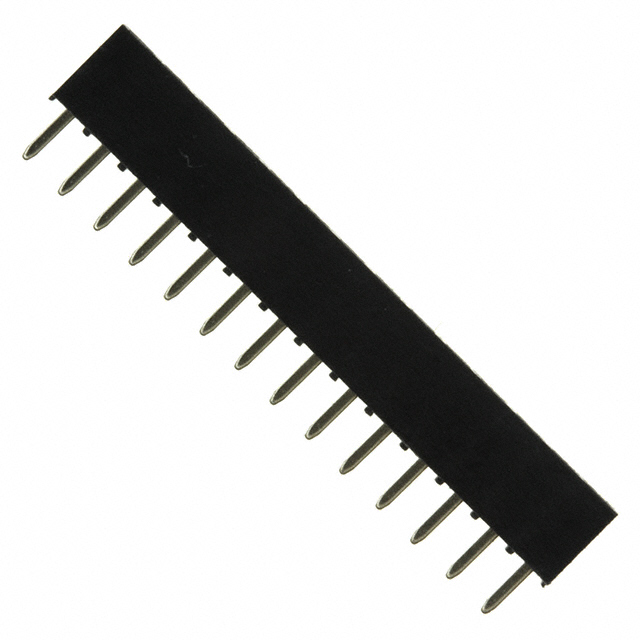 CONN RCPT 14POS 0.079 GOLD PCB