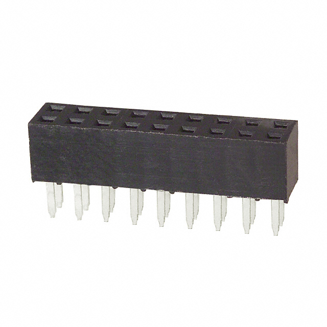 CONN RCPT 18POS 0.079 GOLD PCB