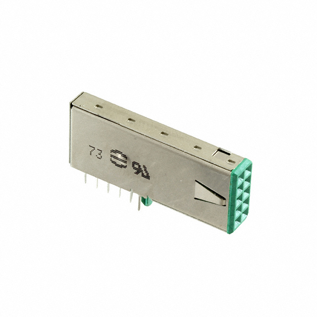 CONN 10POS 0.079 GOLD PCB R/A